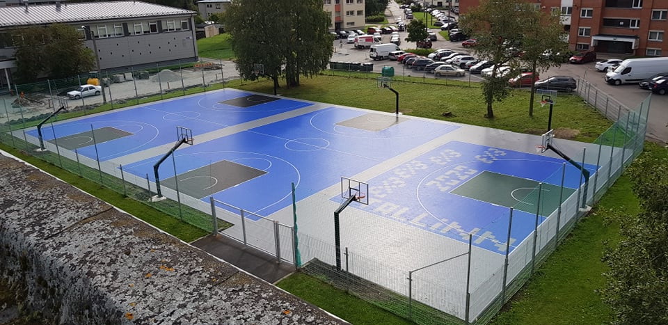 Kristiine korvpalliväljakud