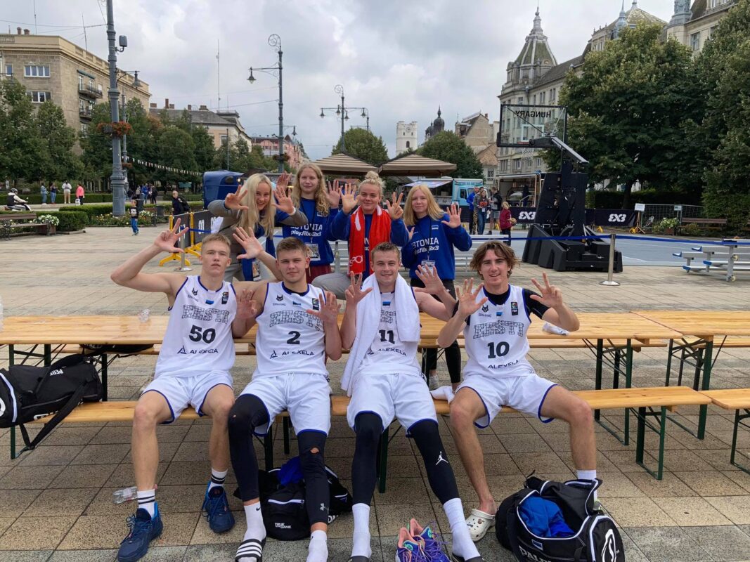 U18 3x3 koondised 2021