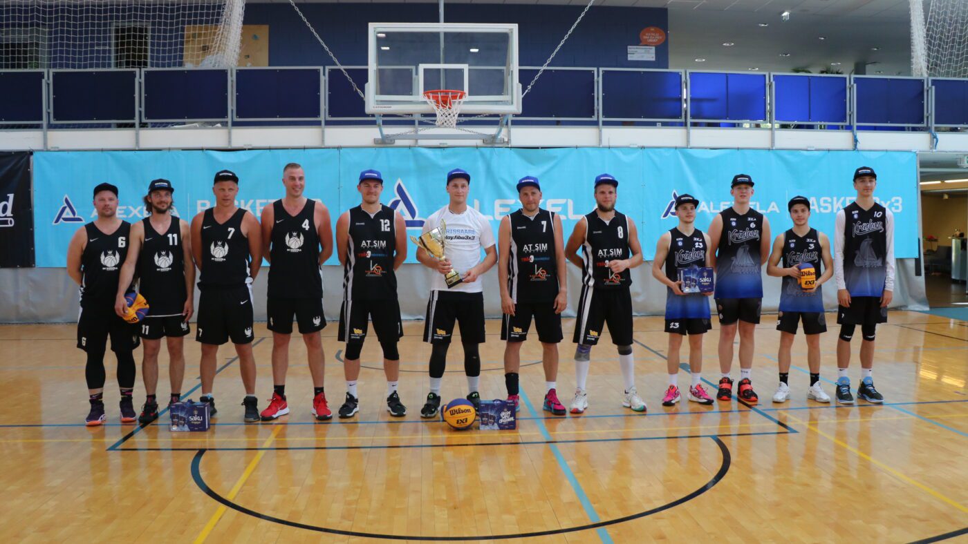 Alexela 3x3 Orissaare 2022 - meeste võitjad