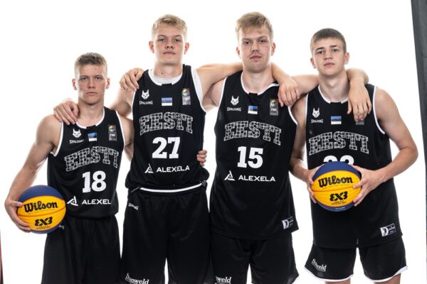 Eesti U18 3x3 koondis 2022