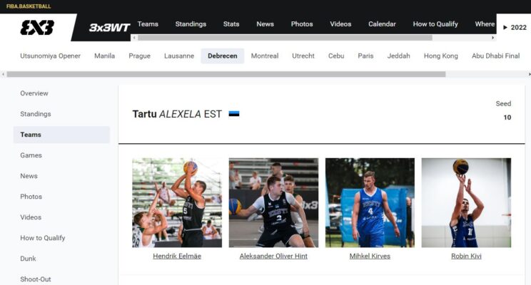 Tartu Alexela 3x3