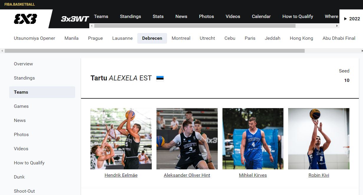 Tartu Alexela 3x3