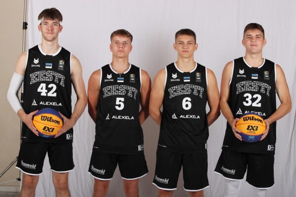 Eesti U17 3x3 koondis 2022