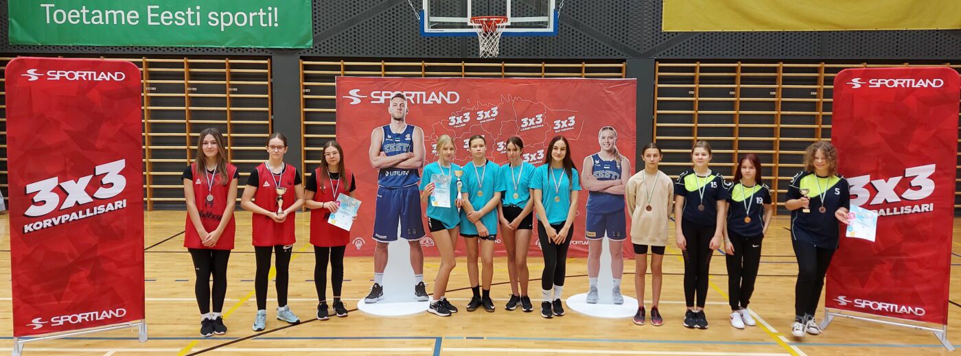 3x3 Paide 6-7 klass tüdrukud 2022