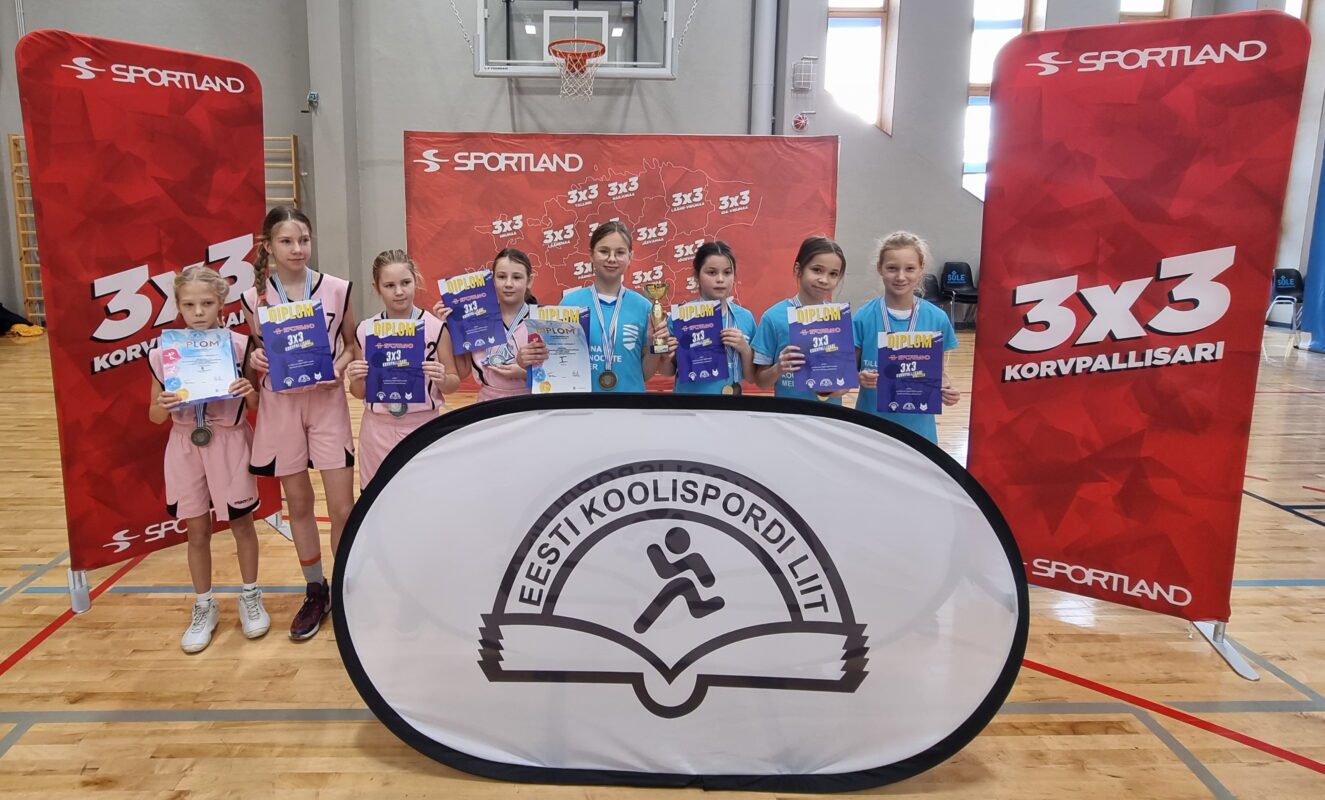 Sportland 3x3 Tallinn 2022 1-5 klass tüdrukud