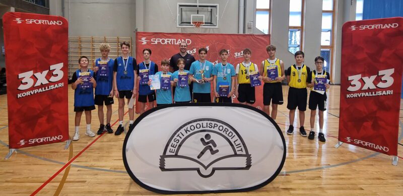 Sportland 3x3 Tallinn 2022 6-7 klass poisid