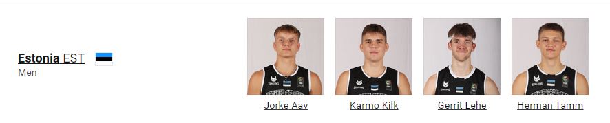 Estonia U17 3x3 2022
