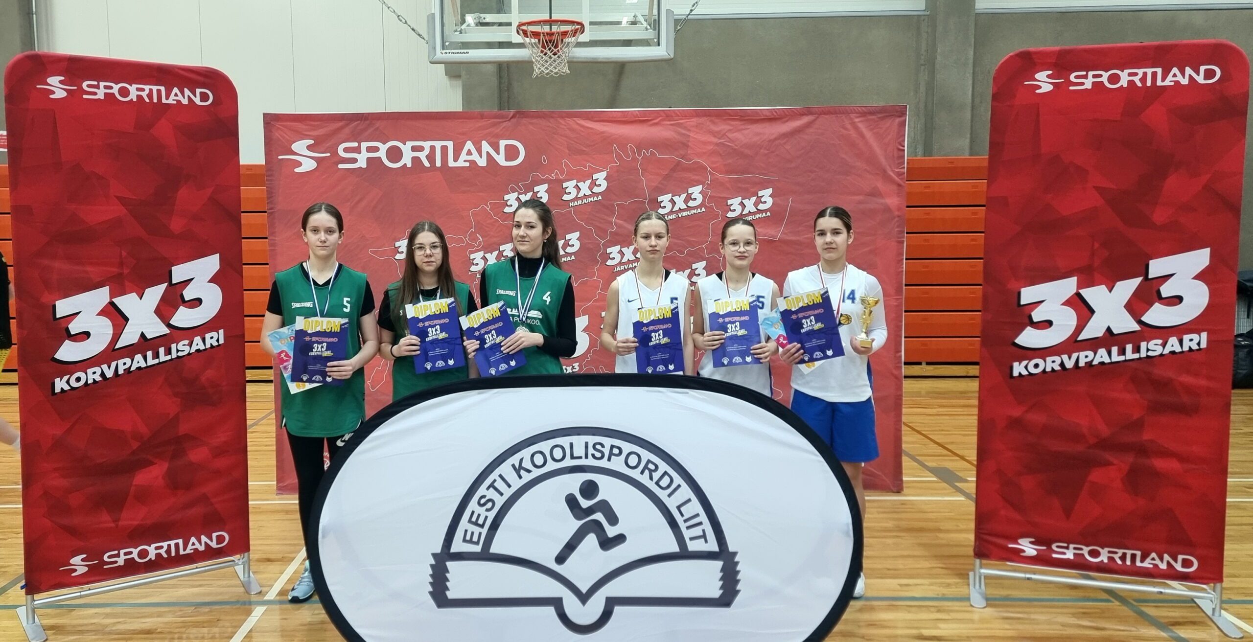 Sportland 3x3 Harjumaa 2023 - 6-7 klass tüdrukud