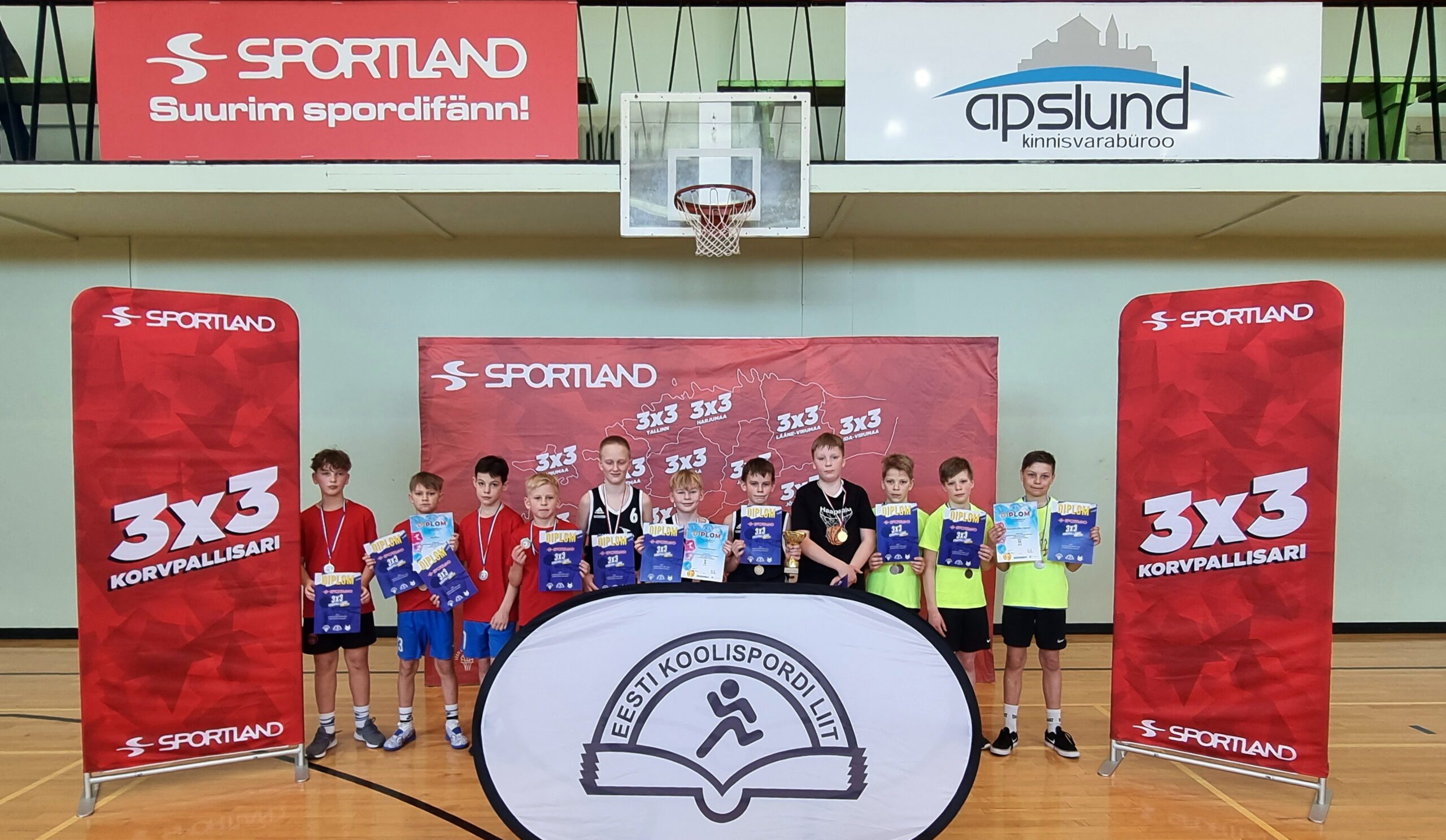 Sportland 3x3 Läänemaa 2023 1-5 poisid