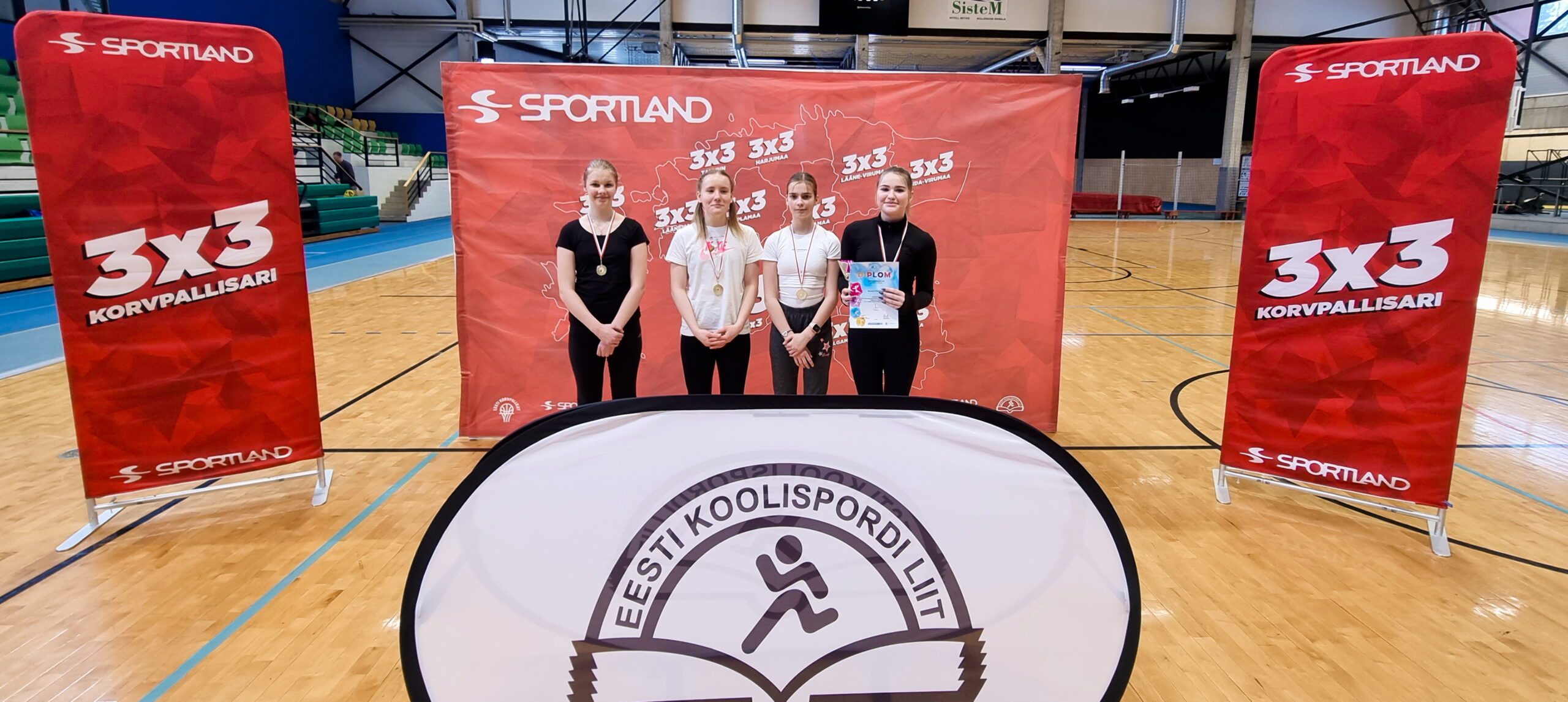 Sportland 3x3 Valgamaa 2023 6-7 klassi tüdrukud