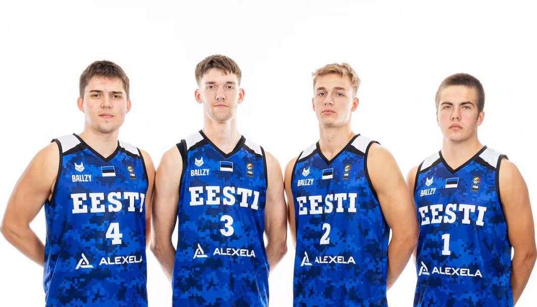 Eesti U18 3x3 koondis 2023